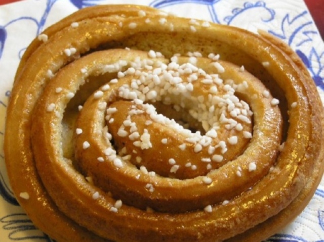 Rolinho de canela (Kanelbulle)