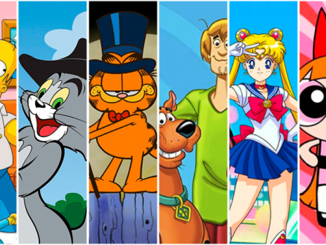 Consegue descobrir o nome desses personagens de desenho animado?