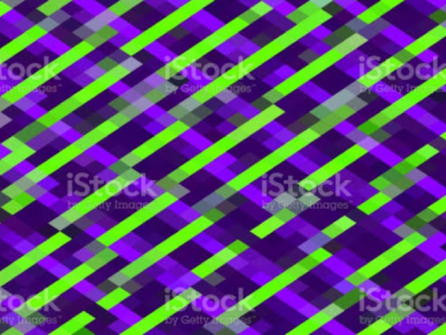 Roxo e Verde