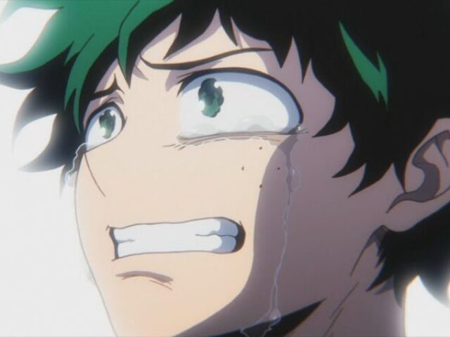 Que pena Midoriya ficou triste com o seu resultado