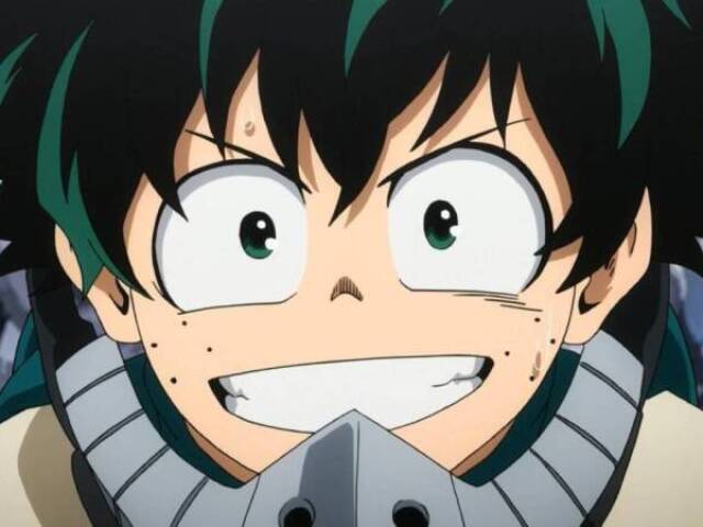 Parabéns Midoriya ficou feliz com o seu resultado