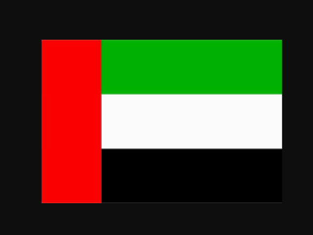 bandeira dos emirados arabes