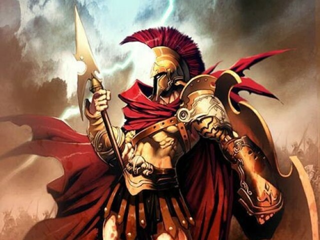 Ares, deus da guerra.