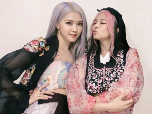 rosé e jennie