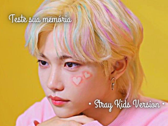 ꒰ Teste sua memória • Stray Kids Version • ꒱