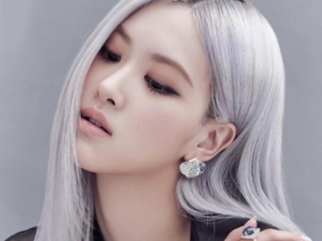 White hair- Rosé