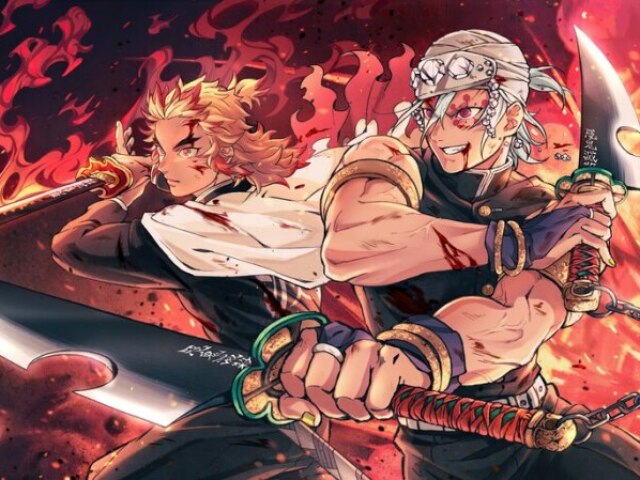 Você seria Uzui ou Rengoku?