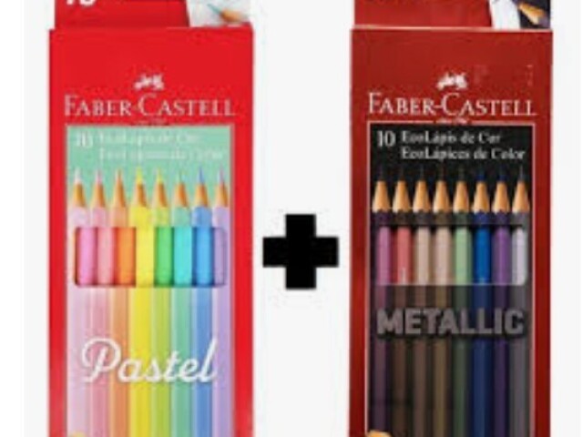 Metálico e pastel