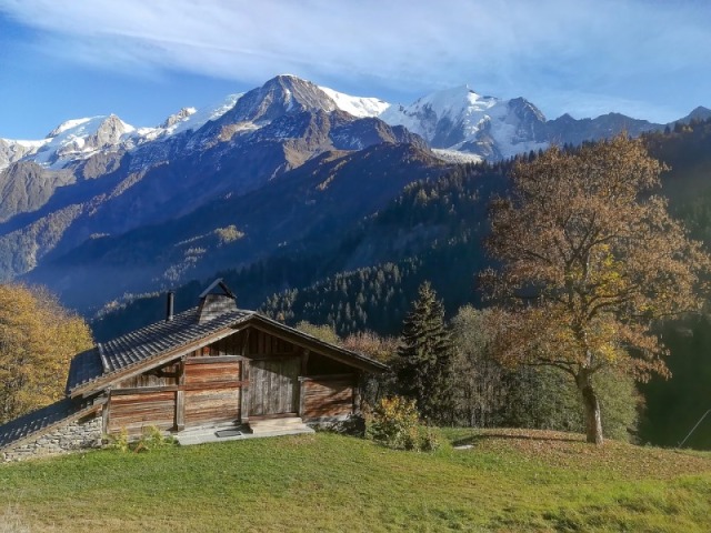 casa na montanha