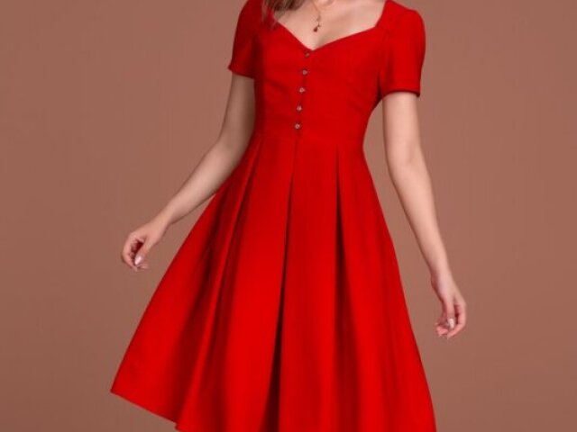 Vestido vermelho