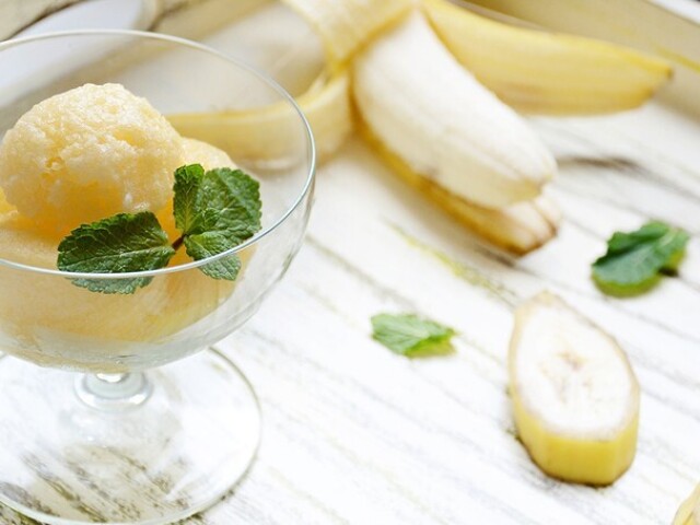 Sorbet de banana