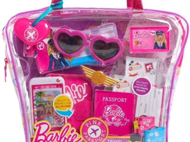 Kit de brinquedos da barbie