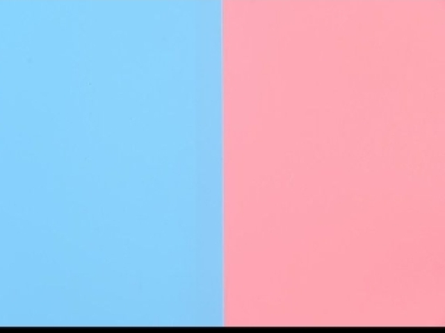 Rosa e azul