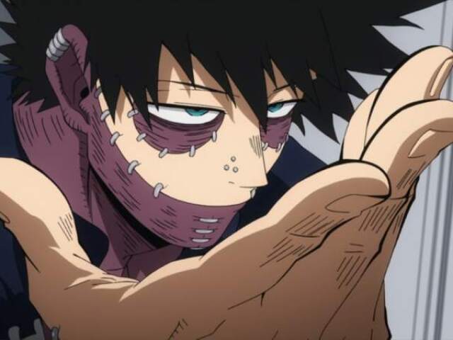 Dabi teve seu corpo queimado por Endeavor