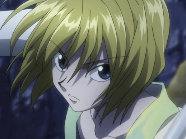 Kurapika possui sharingan