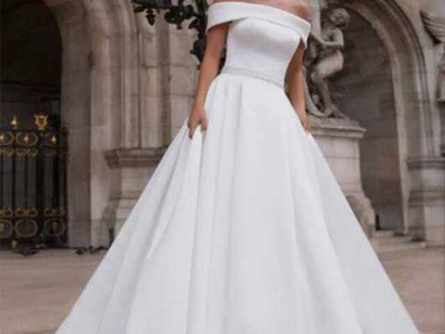 Vestido branco simples