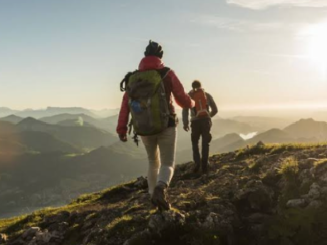 Hiking on mountains ⛰️