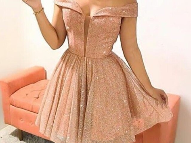 Esse Vestido Pra Valsa Rosa Fraco Com Brilho?🍑