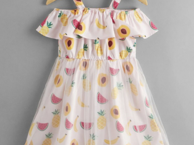 Vestido frutas