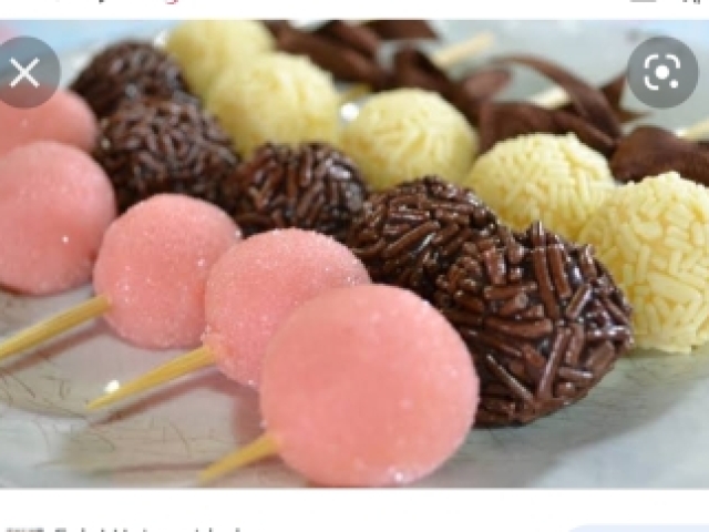 Espeto de brigadeiro