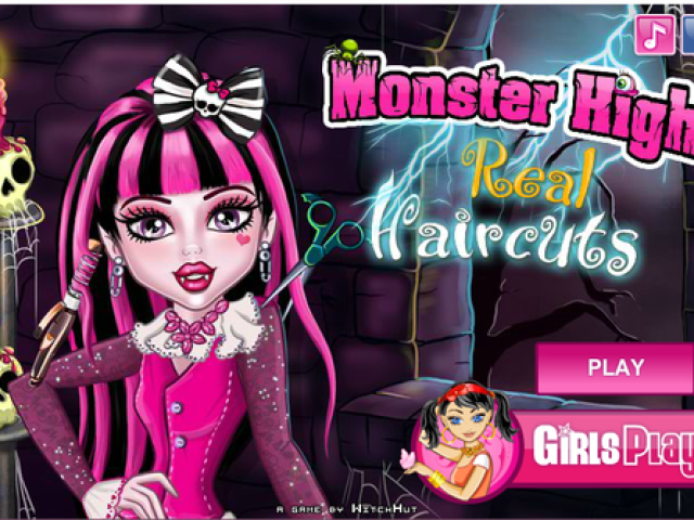 joguinho de cabelo monster high