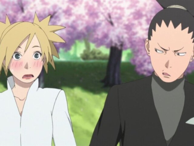 Shikamaru e Temari.