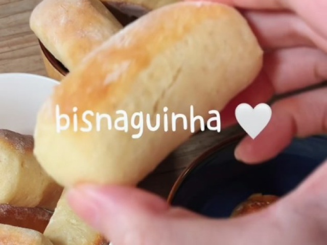 bisnaguinha e nutella