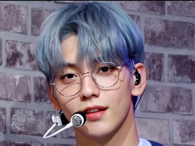 Blue hair do Soobin