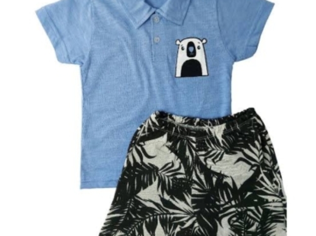 Esse conjunto de blusa com short