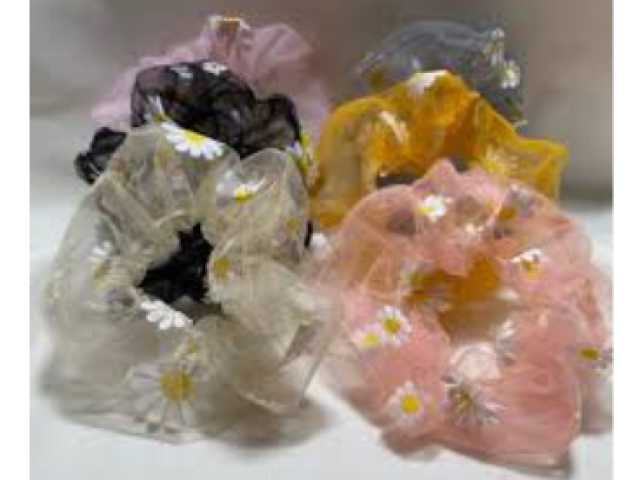 Scrunchies Transparente