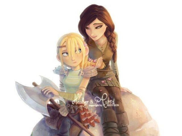 Você e mais Astrid, ou Heather!?