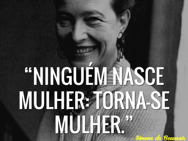 Ninguém nasce mulher: torna-se mulher