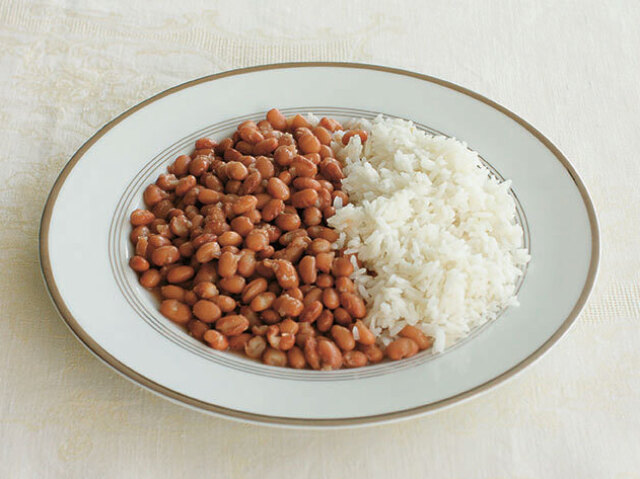 Arroz e feijão