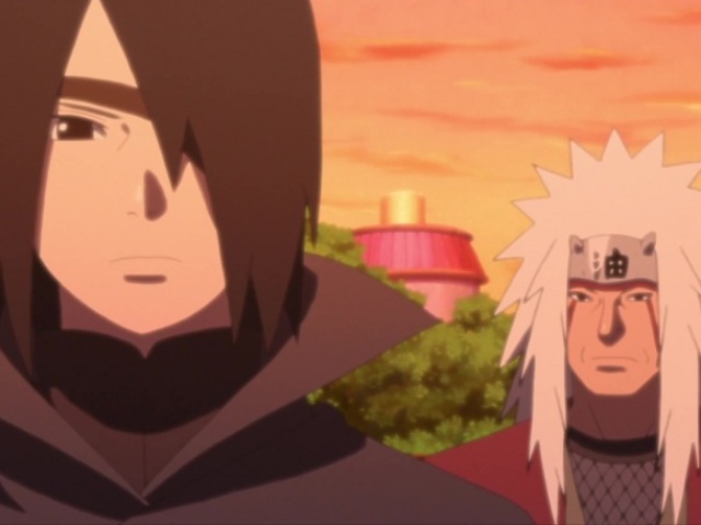 Sasuke e Jiraya