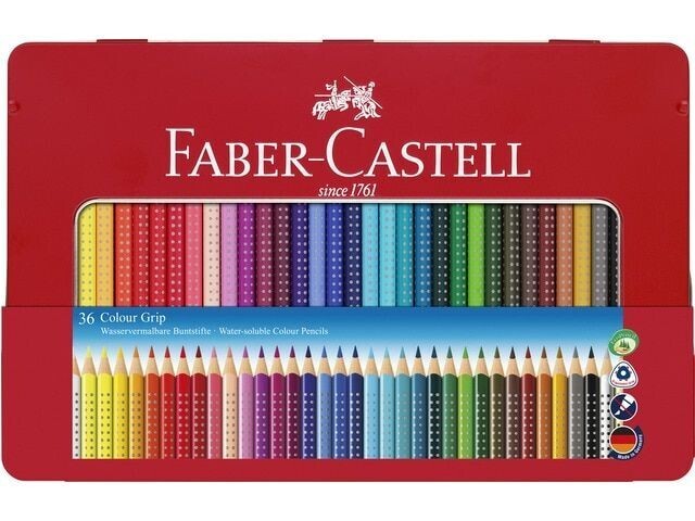 Um lápis do cor da Faber-Castell completo! 🌈