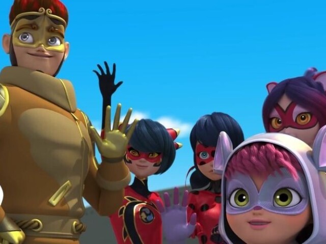 Kuro neko(os dois grupos do episodio no inicio)