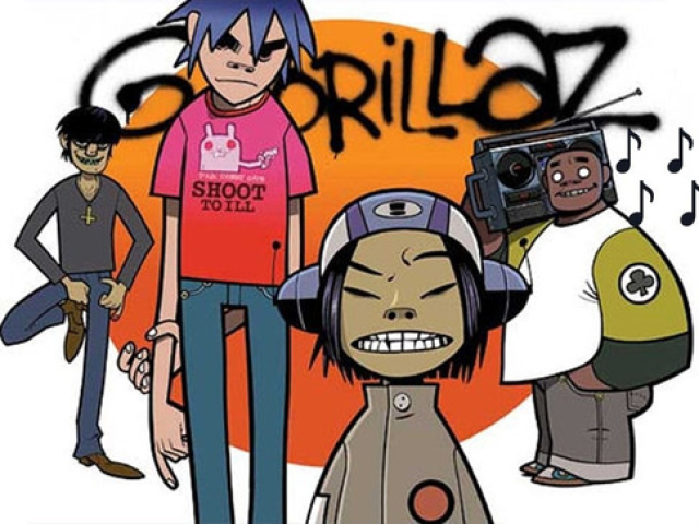 gorillaz na malandragem