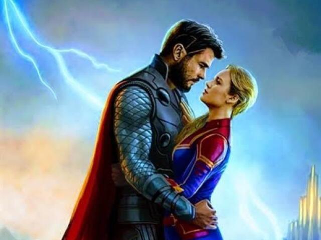 Thor e Capitã Marvel