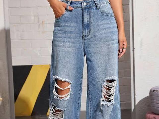 Calça simples