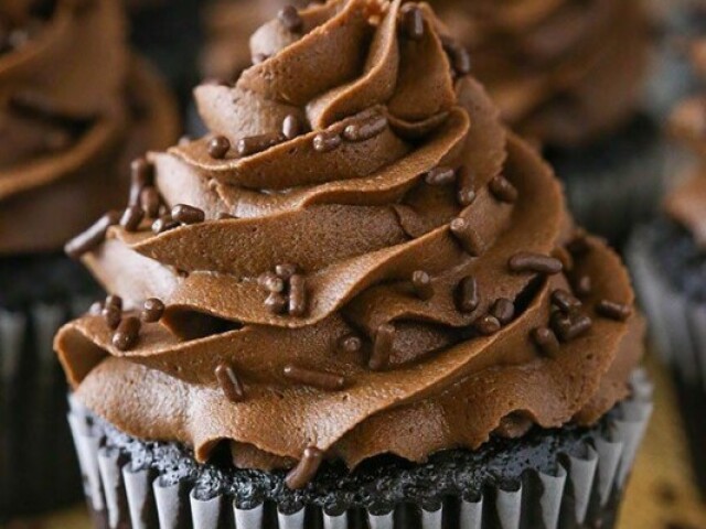 Cupcake de chocolate🍫