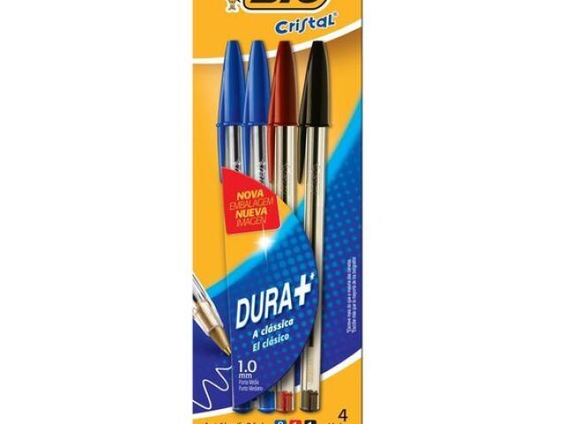 4 canetas bic