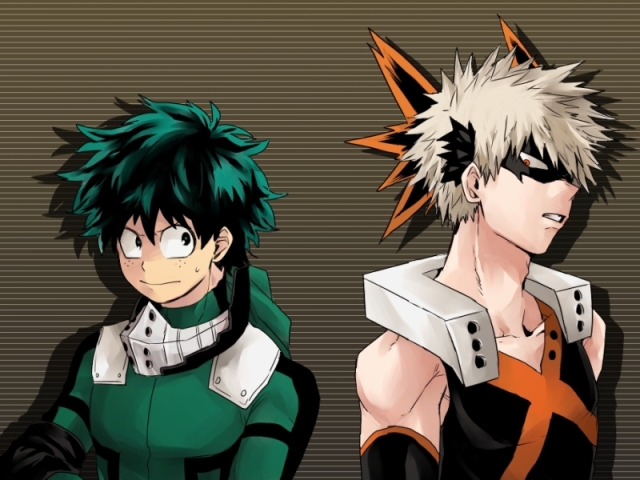 Deku e bakugou