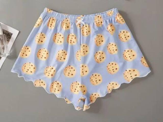 Parte de baixo do pijama de cookie
(Se vc gostar desse clica no da blusa)