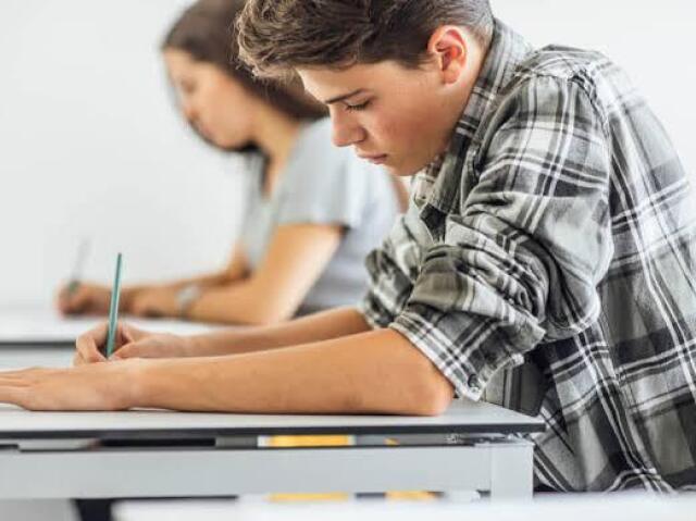 Você presta atenção na aula,conversa só quando os professores deixam e quase nunca,ou nunca faz bagunça