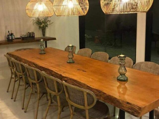 Sala de Jantar Rústica