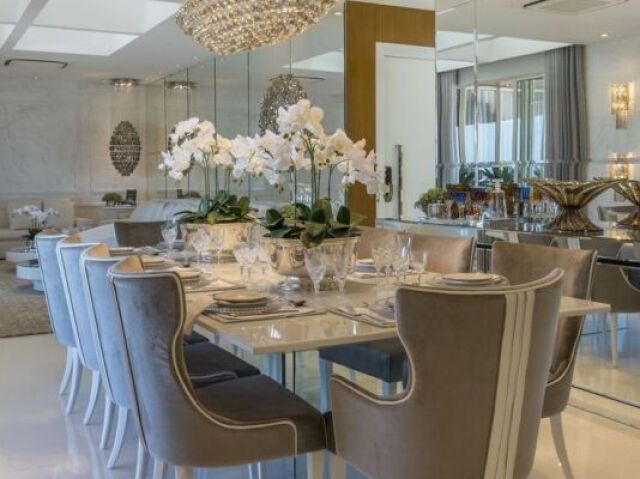 Sala de Jantar Luxuosa