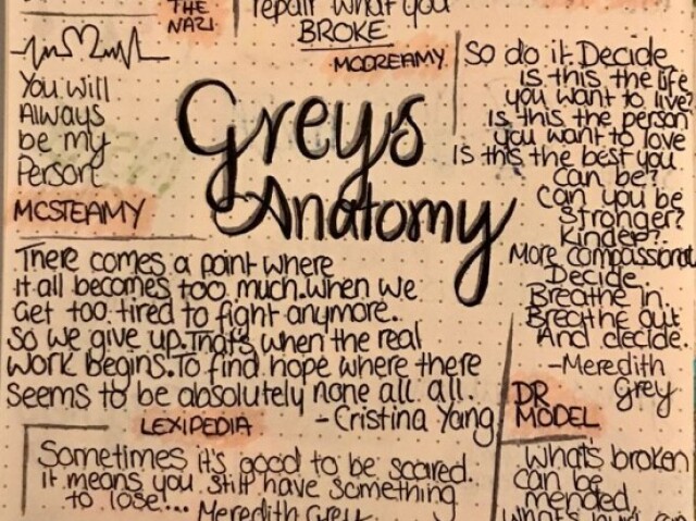 Grey's anatomy