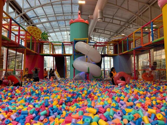 Quero ter um playground no meu shopping