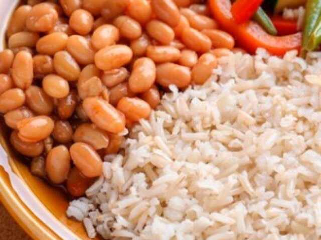 arroz e feijao