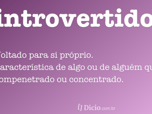 introvertido